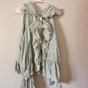 Magnolia Pearl linen vest